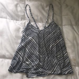 Olivaceous tie back tank